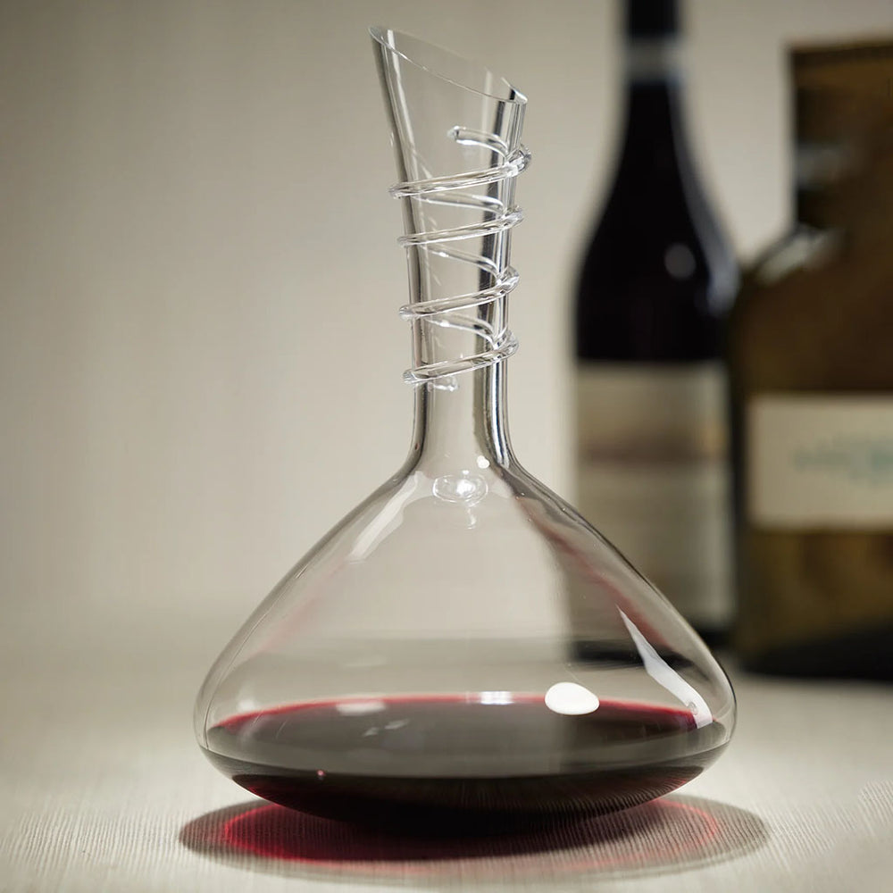 wine and whiskey decanter