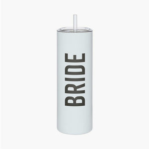 water bottle, tumbler, water bottle with straw, bride water bottle