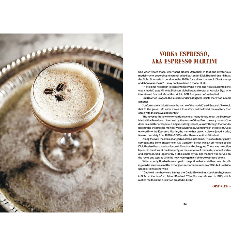 Modern Classic Cocktails Recipe Book