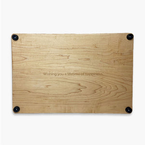 Personalized Maple Wedding Board