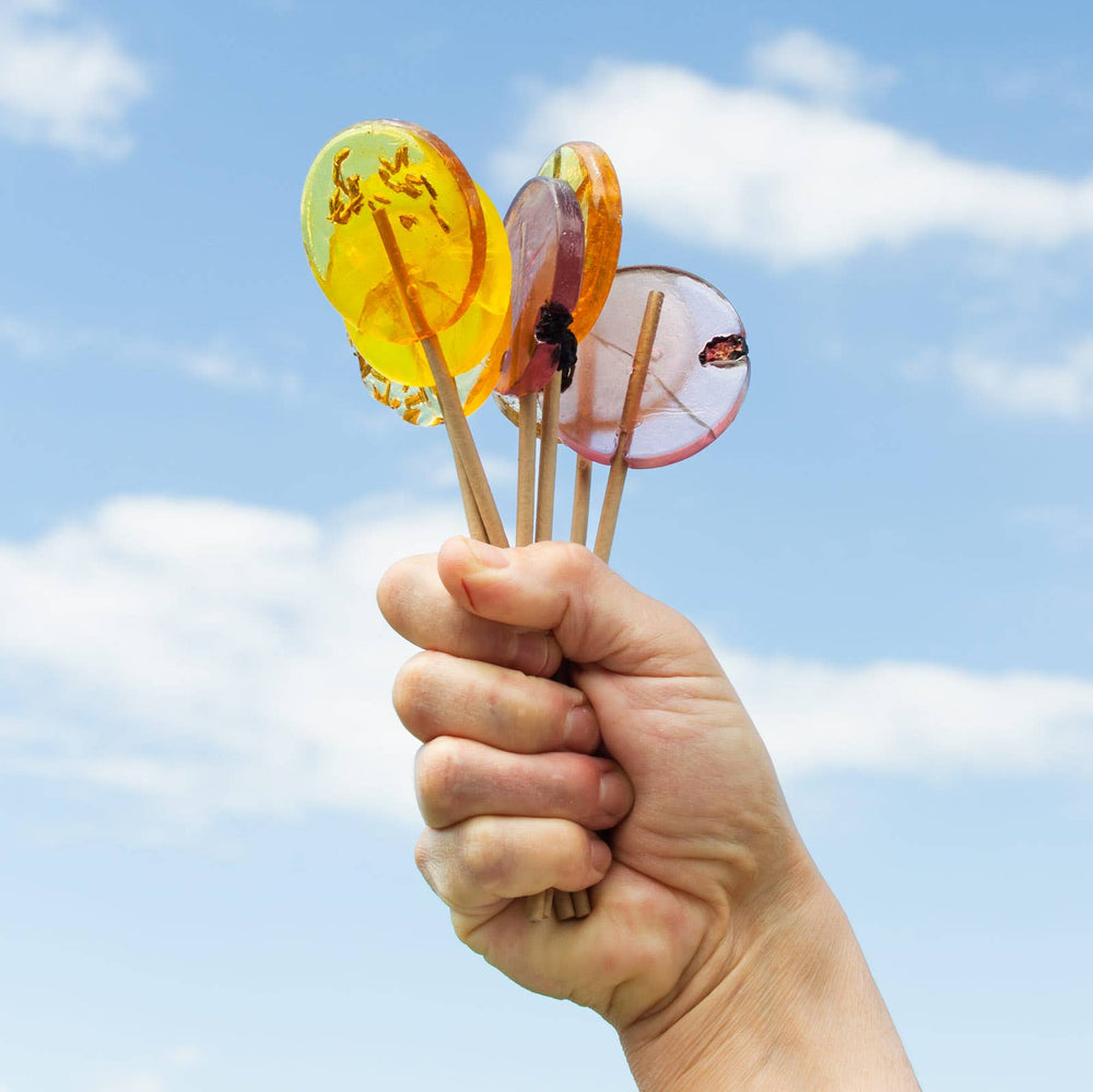 Holiday Honey Lollipops: Artisan Winter Treats | Box of 50: Cinnamon