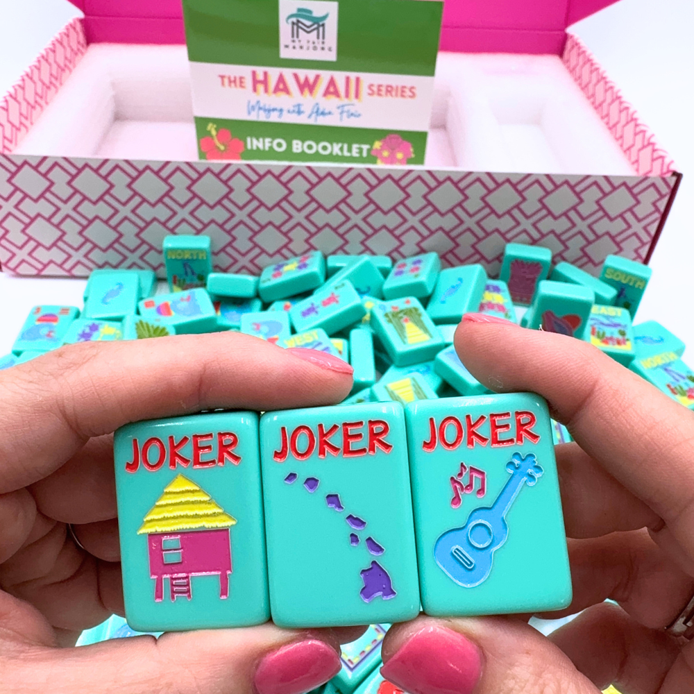 THE HAWAII SERIES | Mahjong Tile Set with Aloha Flair
