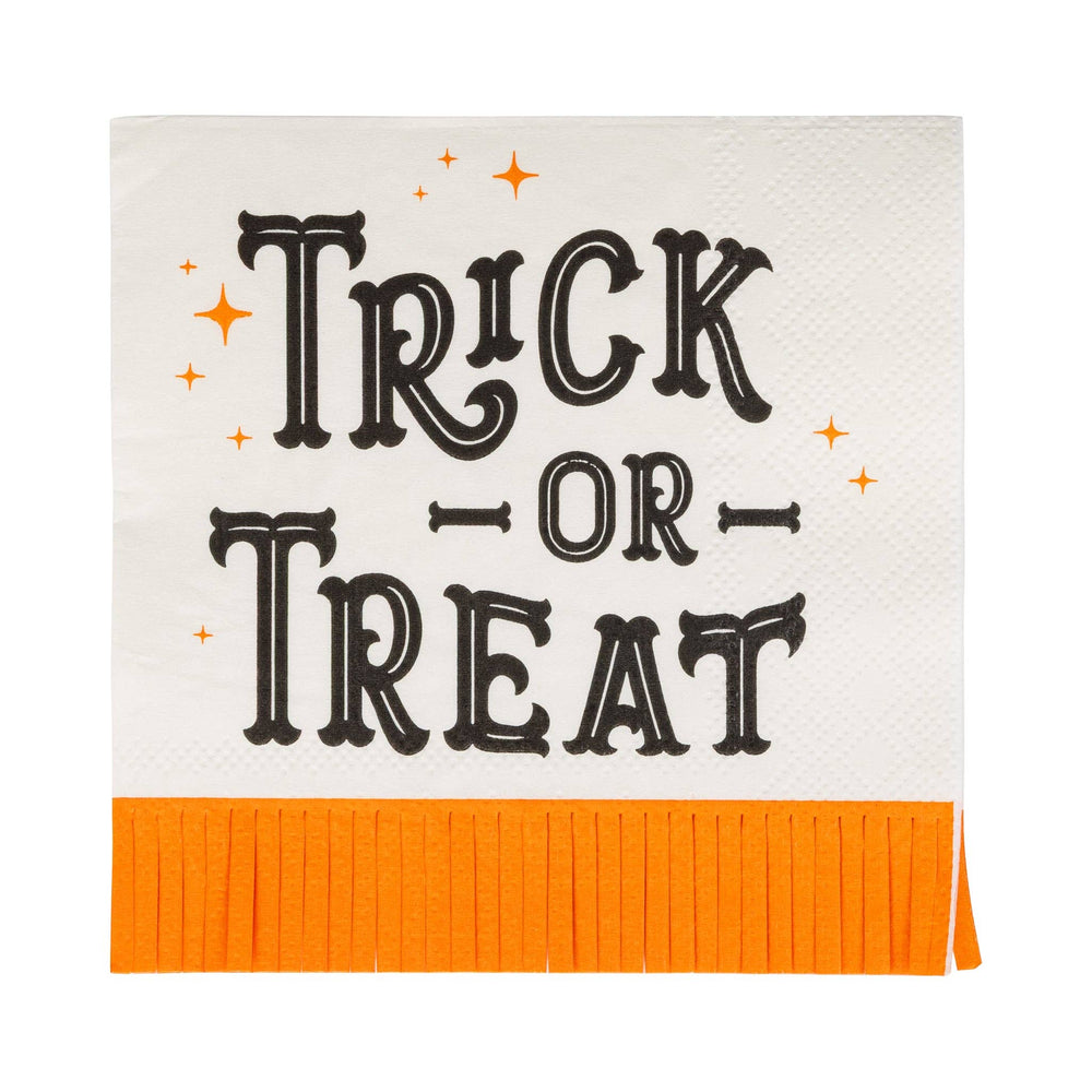 VHP1239 - Vintage Trick or Treat Cocktail Napkin