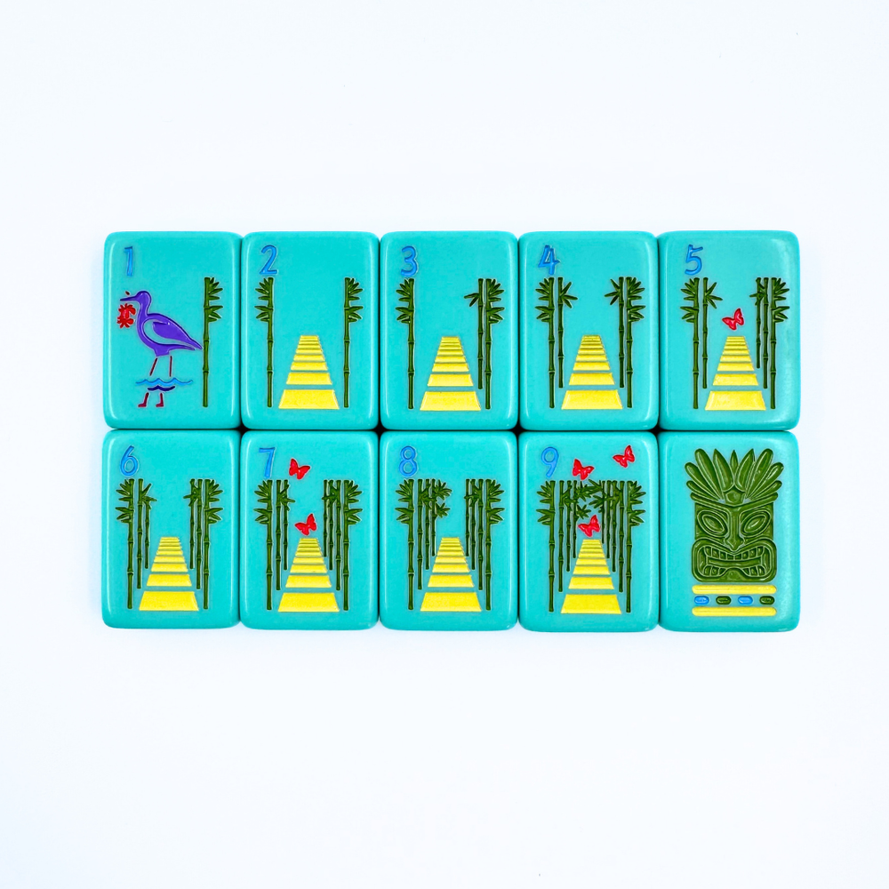 THE HAWAII SERIES | Mahjong Tile Set with Aloha Flair