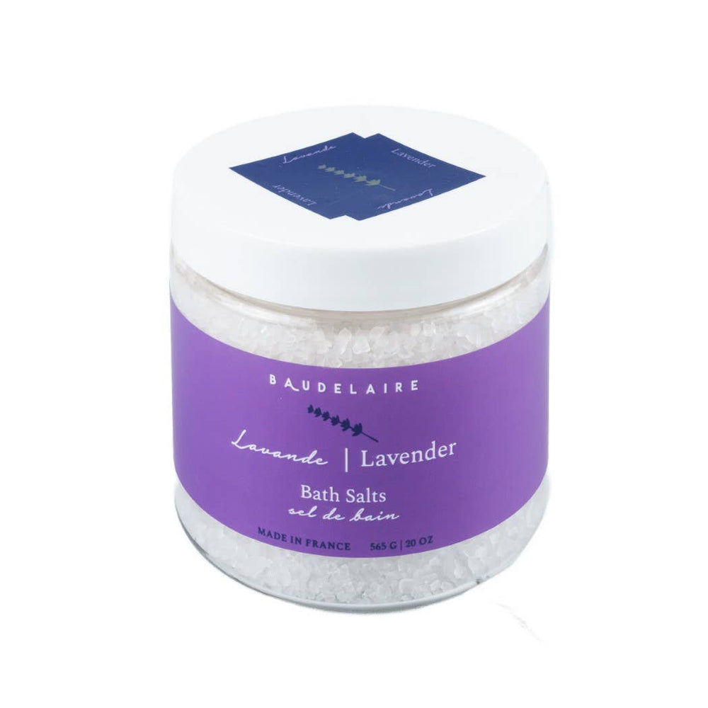 Lavender Bath Salt 20oz