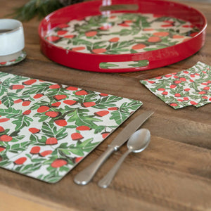 Holiday Acorns Tray