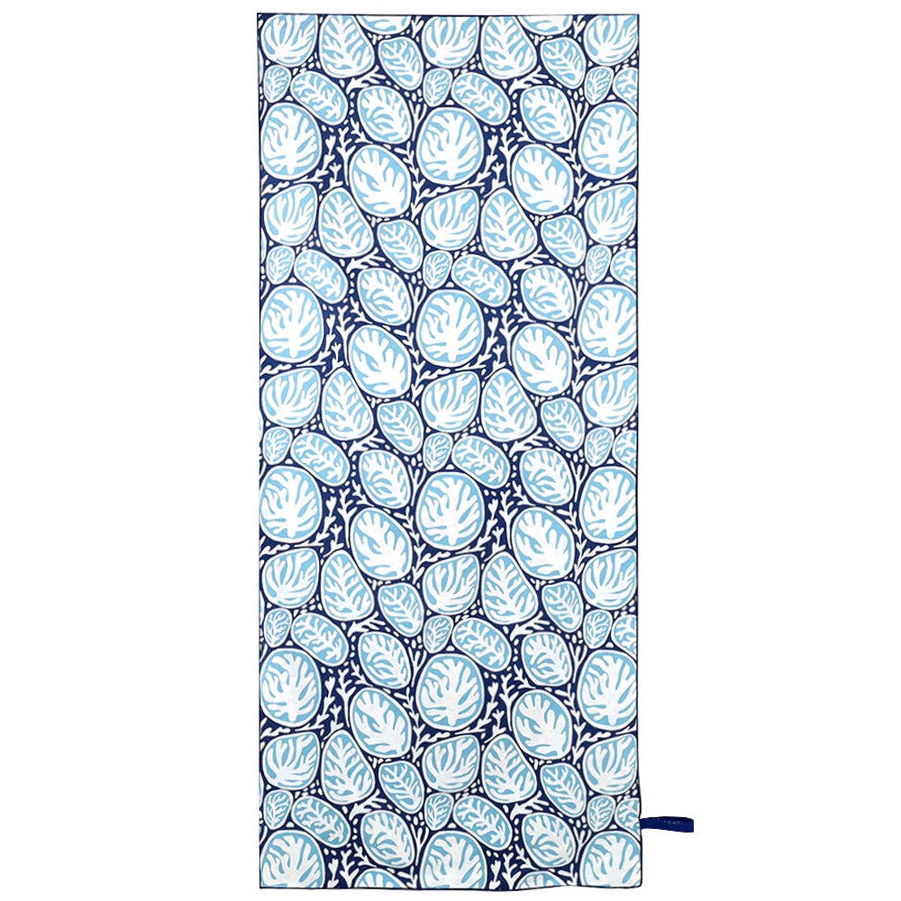 CORAL GARDEN Reversible Beach Towel