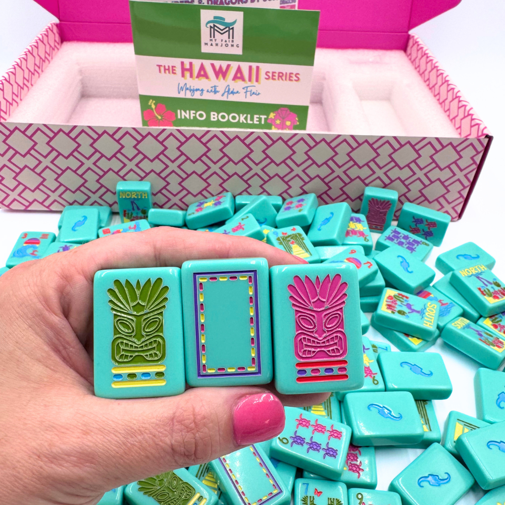 THE HAWAII SERIES | Mahjong Tile Set with Aloha Flair