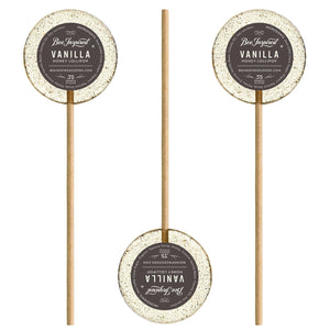 Holiday Honey Lollipops: Artisan Winter Treats | Box of 50: Cinnamon