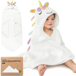 Playpals Hooded Baby Bath Towels - Unicorn