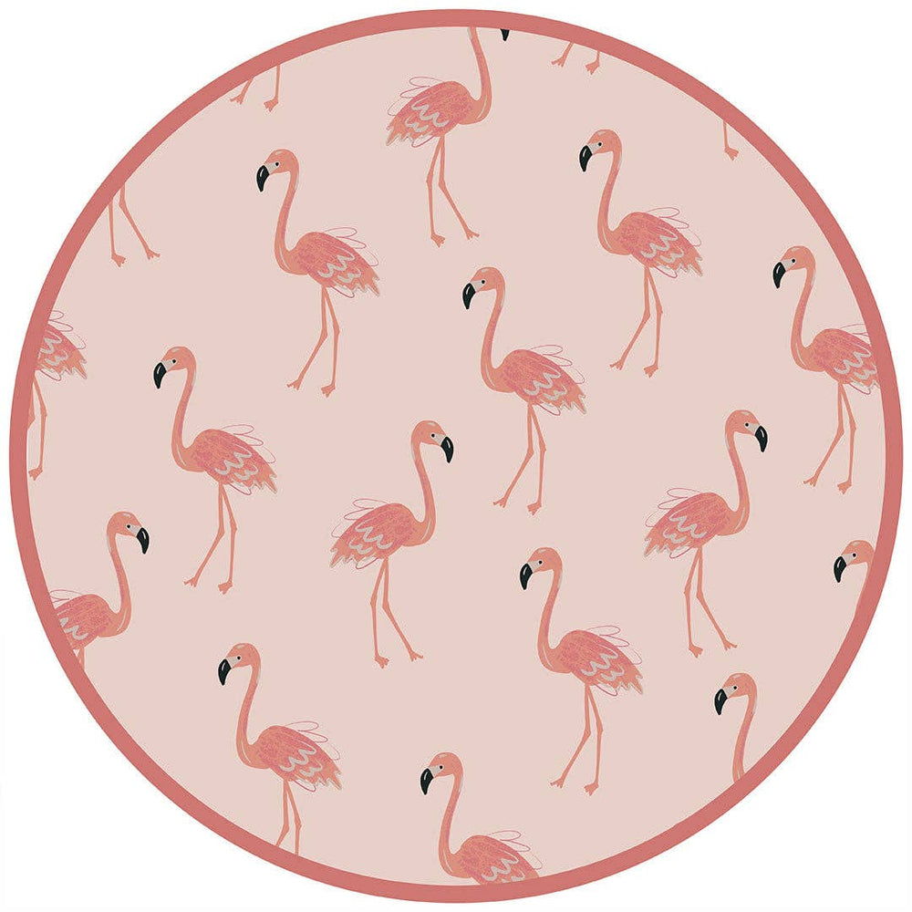 Newborn Gown Set - Fancy Flamingos