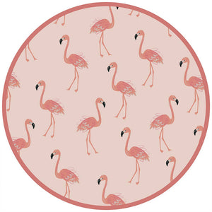 Newborn Gown Set - Fancy Flamingos