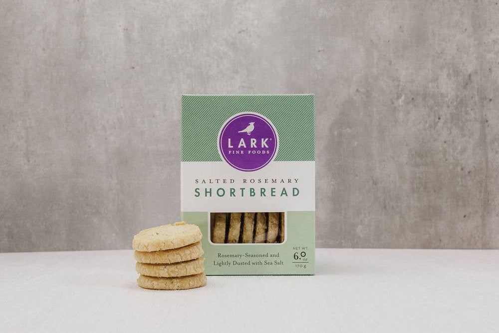 Salted Rosemary Shortbread - 6 oz