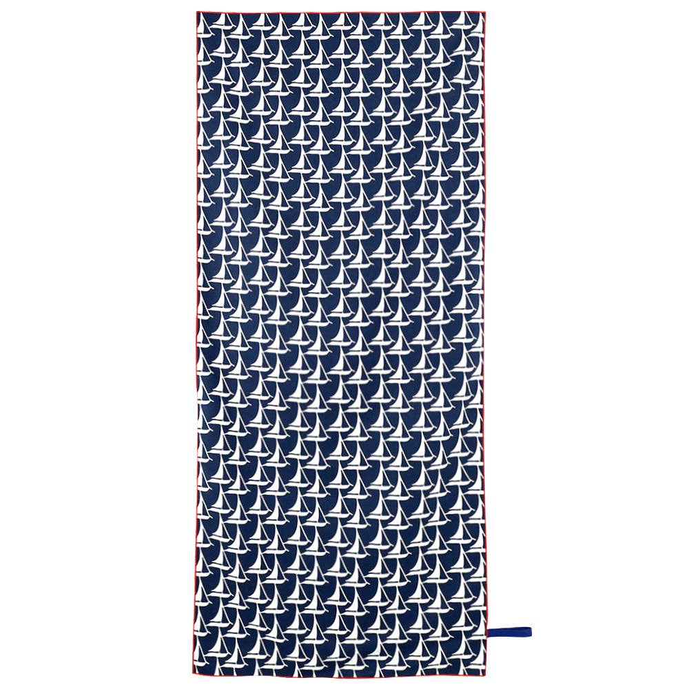 SAILBOATS Reversible Beach Towel