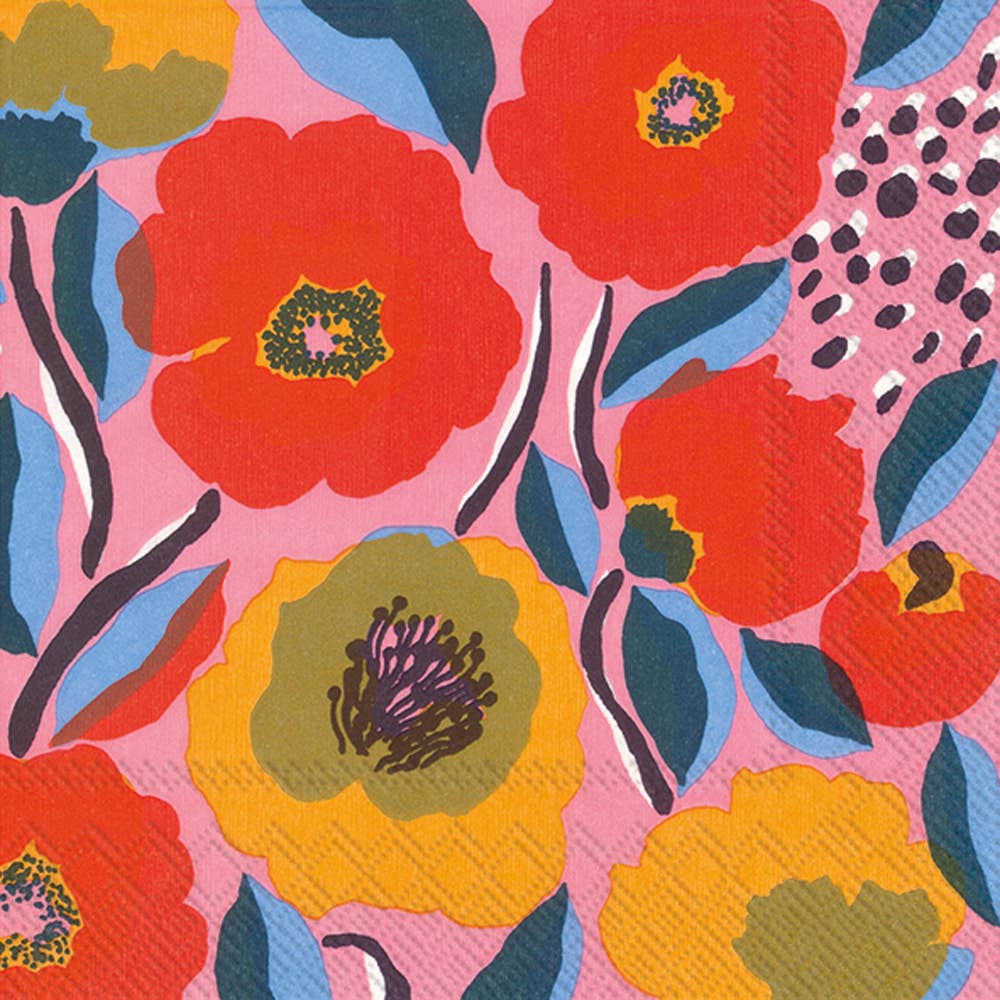 Alku Cream Marimekko Cocktail Paper Napkins
