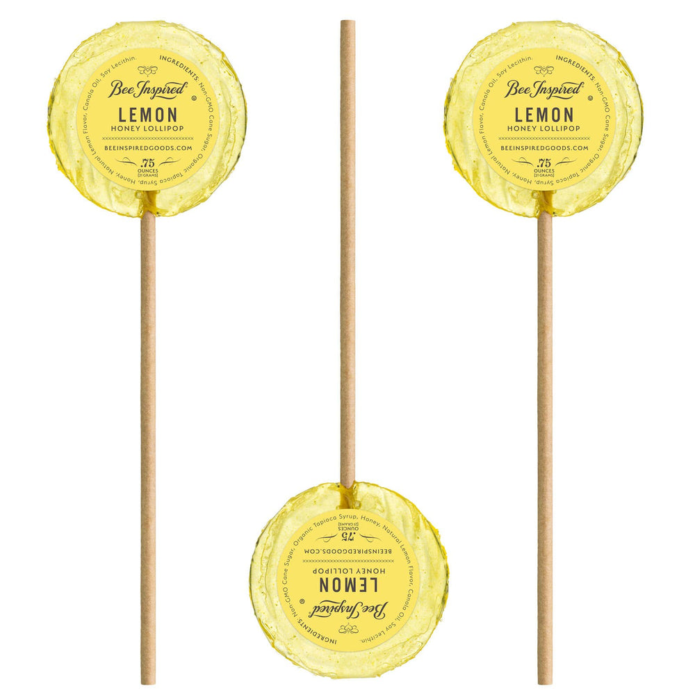 Holiday Honey Lollipops: Artisan Winter Treats | Box of 50: Cinnamon