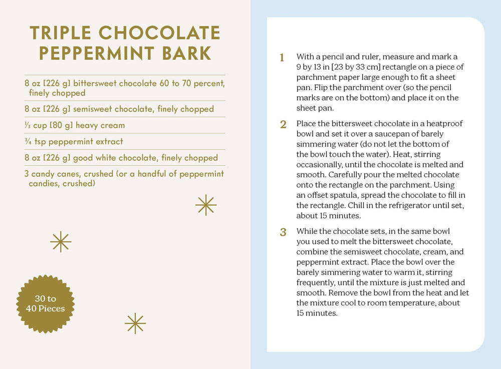 Holiday Baking Deck Recipe Cards