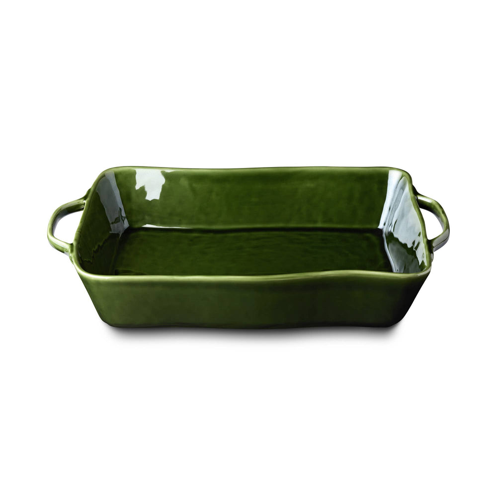 Harvest Fields Large Rectangular Baker 16x10.25x3in