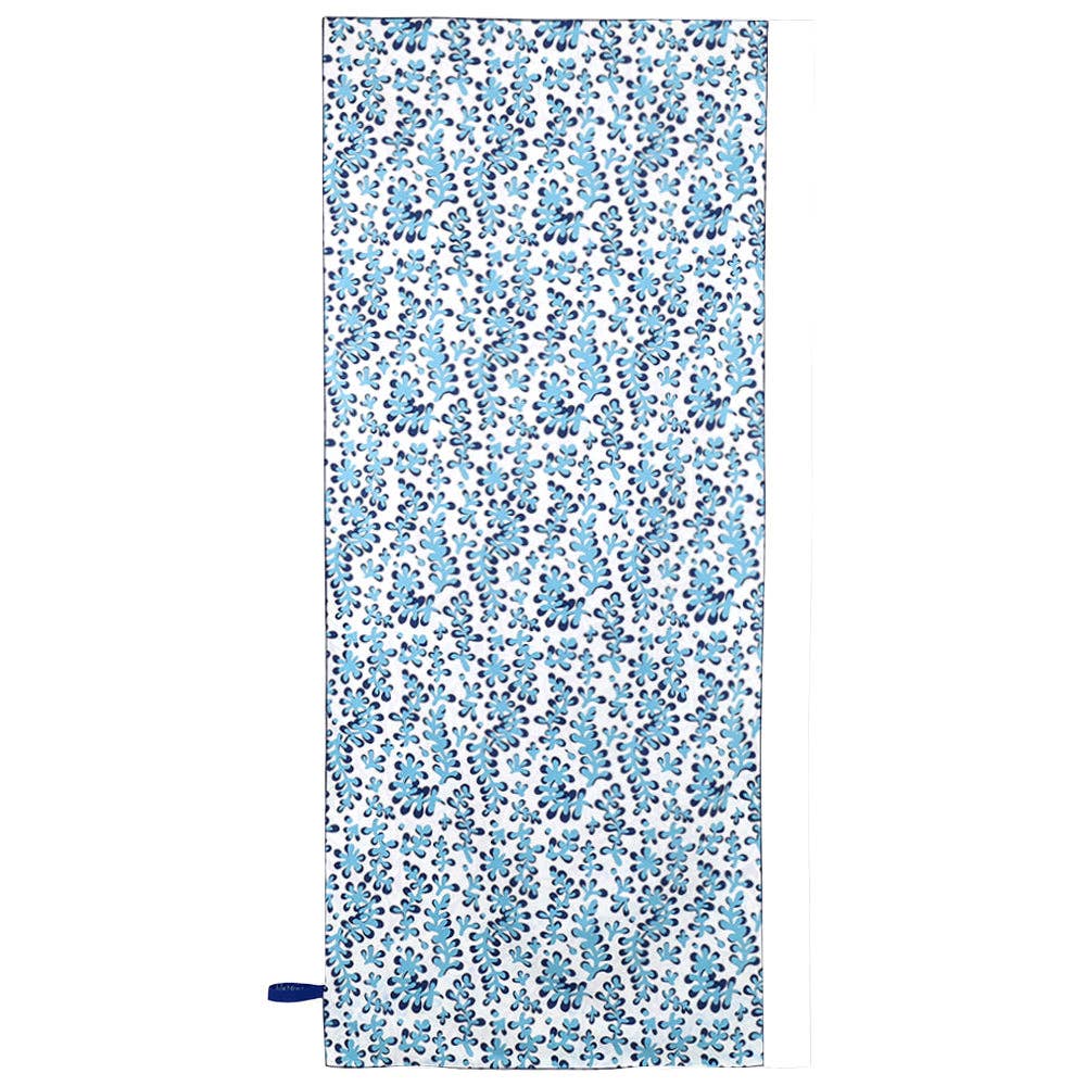 CORAL GARDEN Reversible Beach Towel
