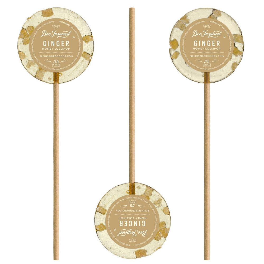 Holiday Honey Lollipops: Artisan Winter Treats | Box of 50: Cinnamon