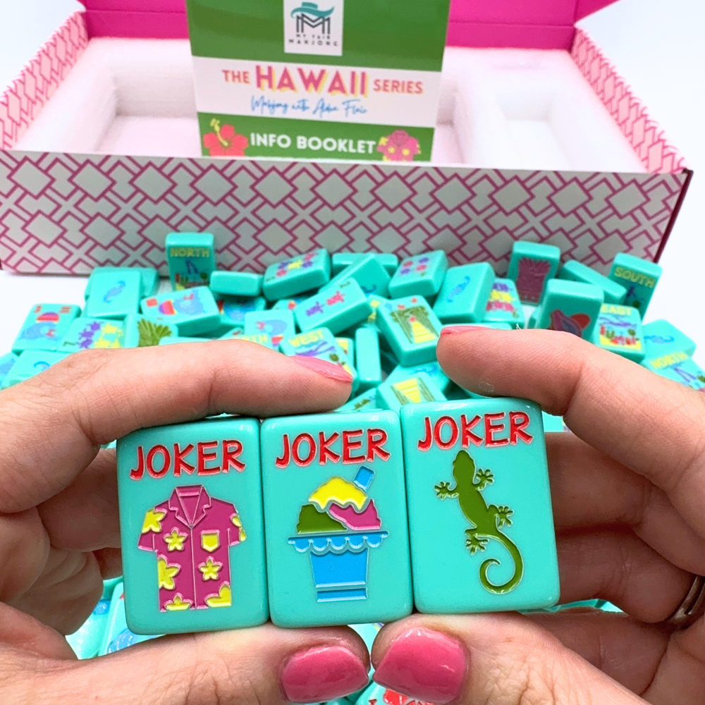 THE HAWAII SERIES | Mahjong Tile Set with Aloha Flair