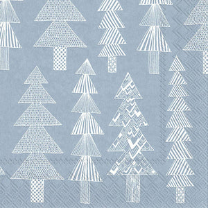 Paper Cocktail Napkins 20 ct Kuusikossa Light Bl Marimekko