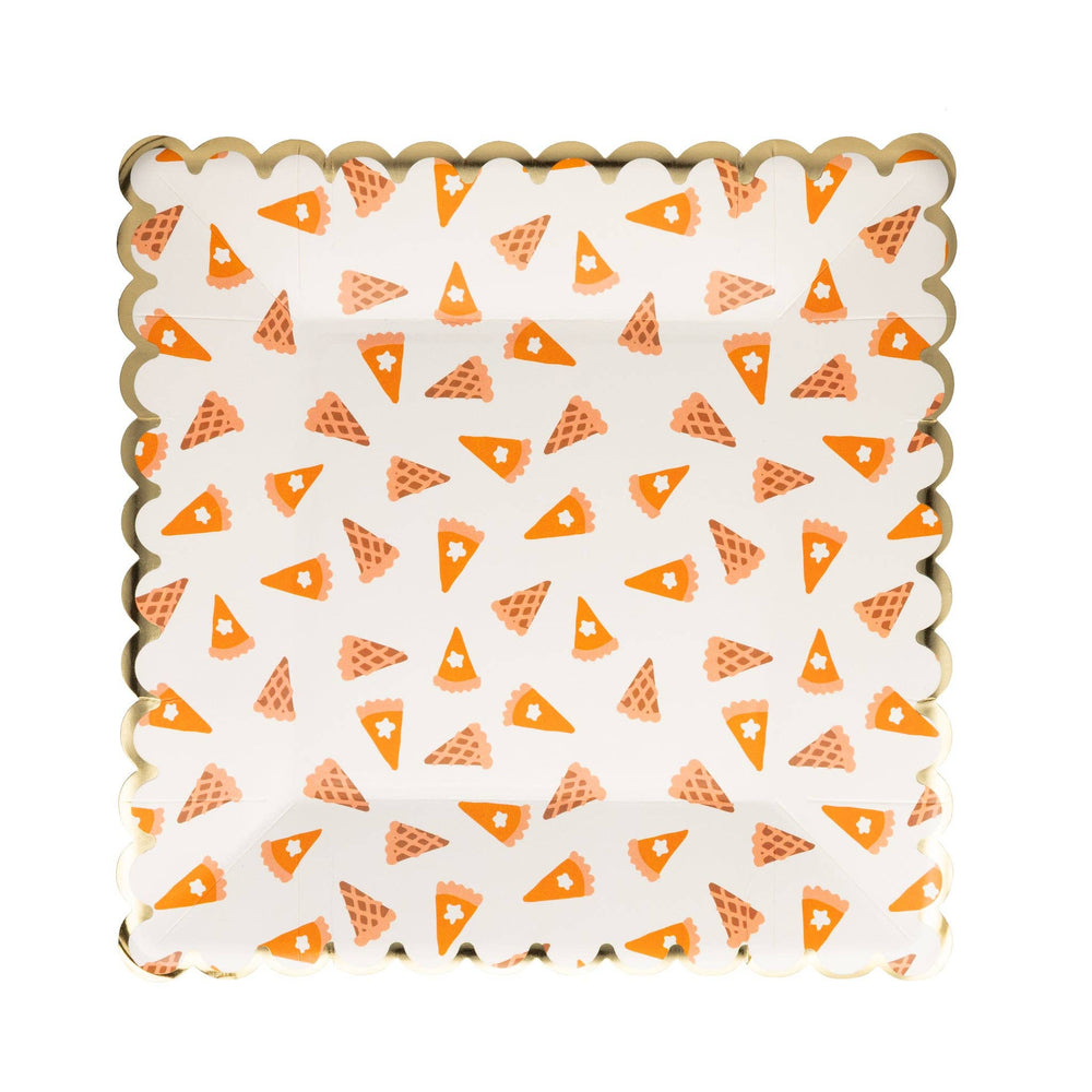 THK1242 - Scatter Pie 8" Dessert Paper Plate