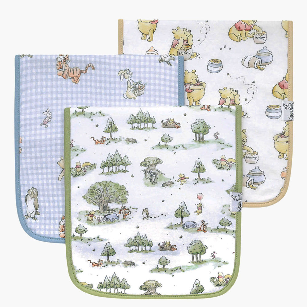 Hundred Acre Burp Cloth Set