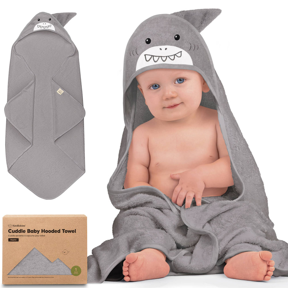 Cuddle Baby Hooded Towel: Shark