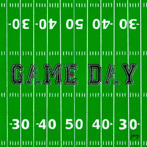 Game Day Field Football Cocktail Paper Napkins