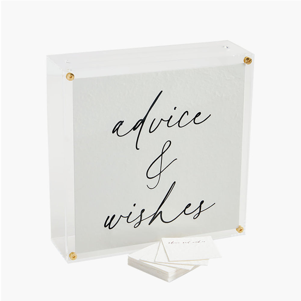 Advice and Wishes Letter Box
