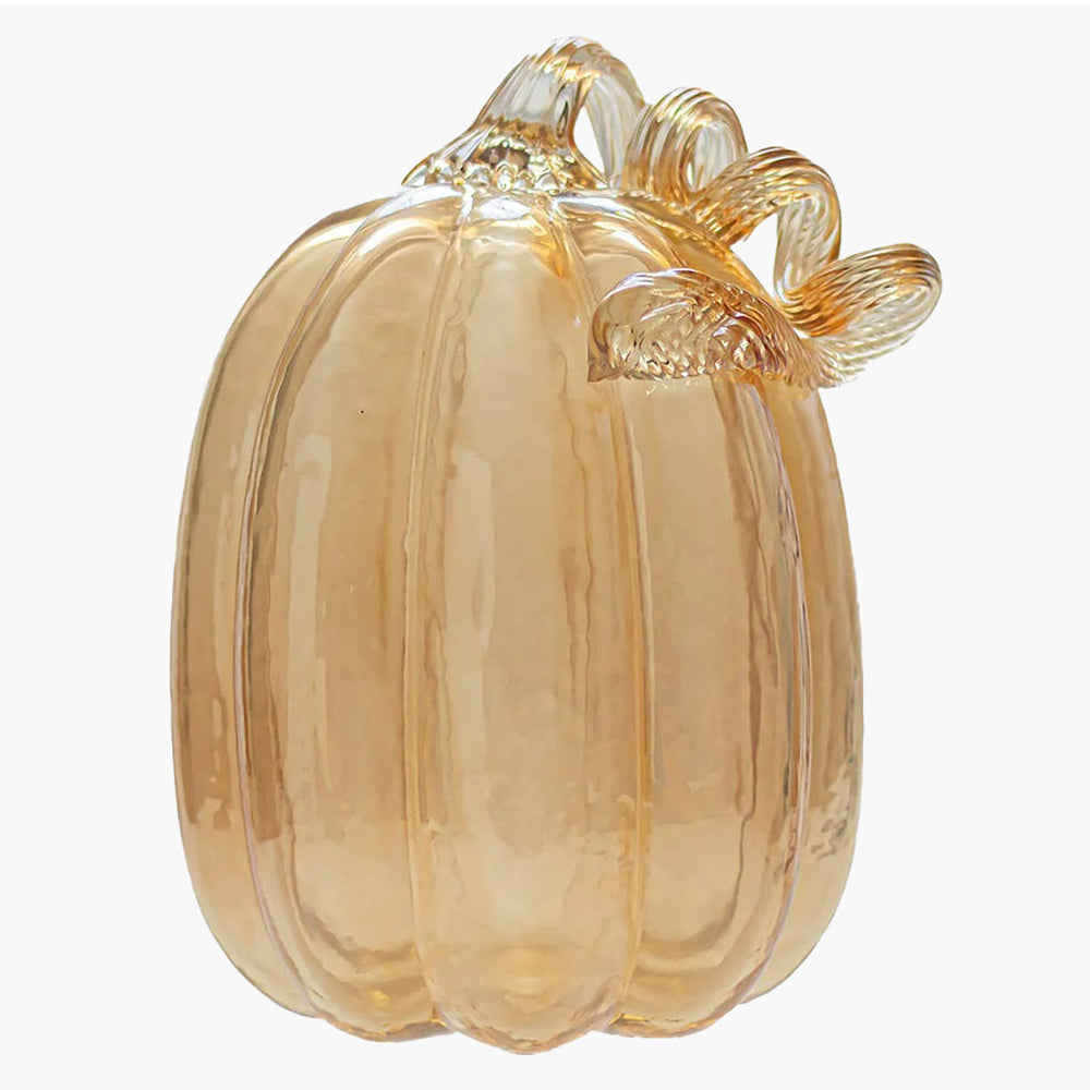 Apple Cider Glass Pumpkin