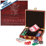 Engraved Poker Set - Fully Customizable: 100 Chips