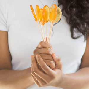 Holiday Honey Lollipops: Artisan Winter Treats | Box of 50: Cinnamon