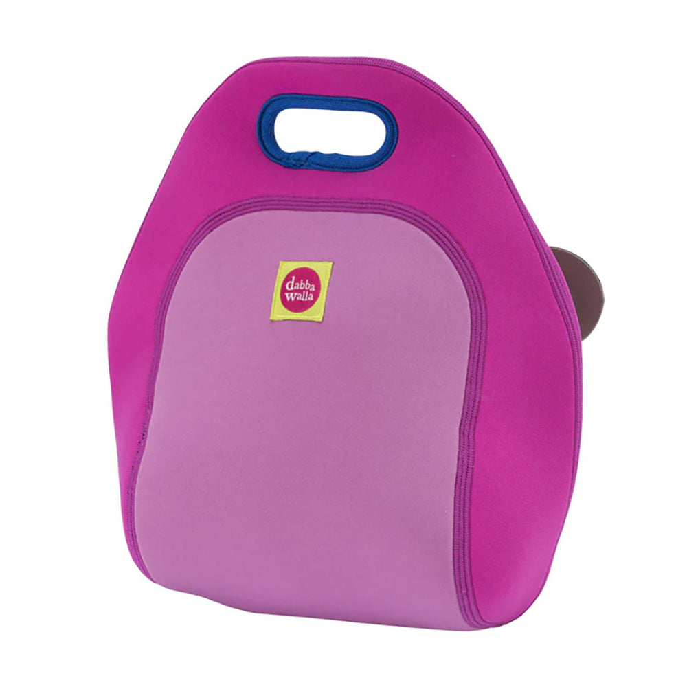 pink monkey kid lunch bag