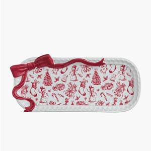 Bow Toile Everything Plate
