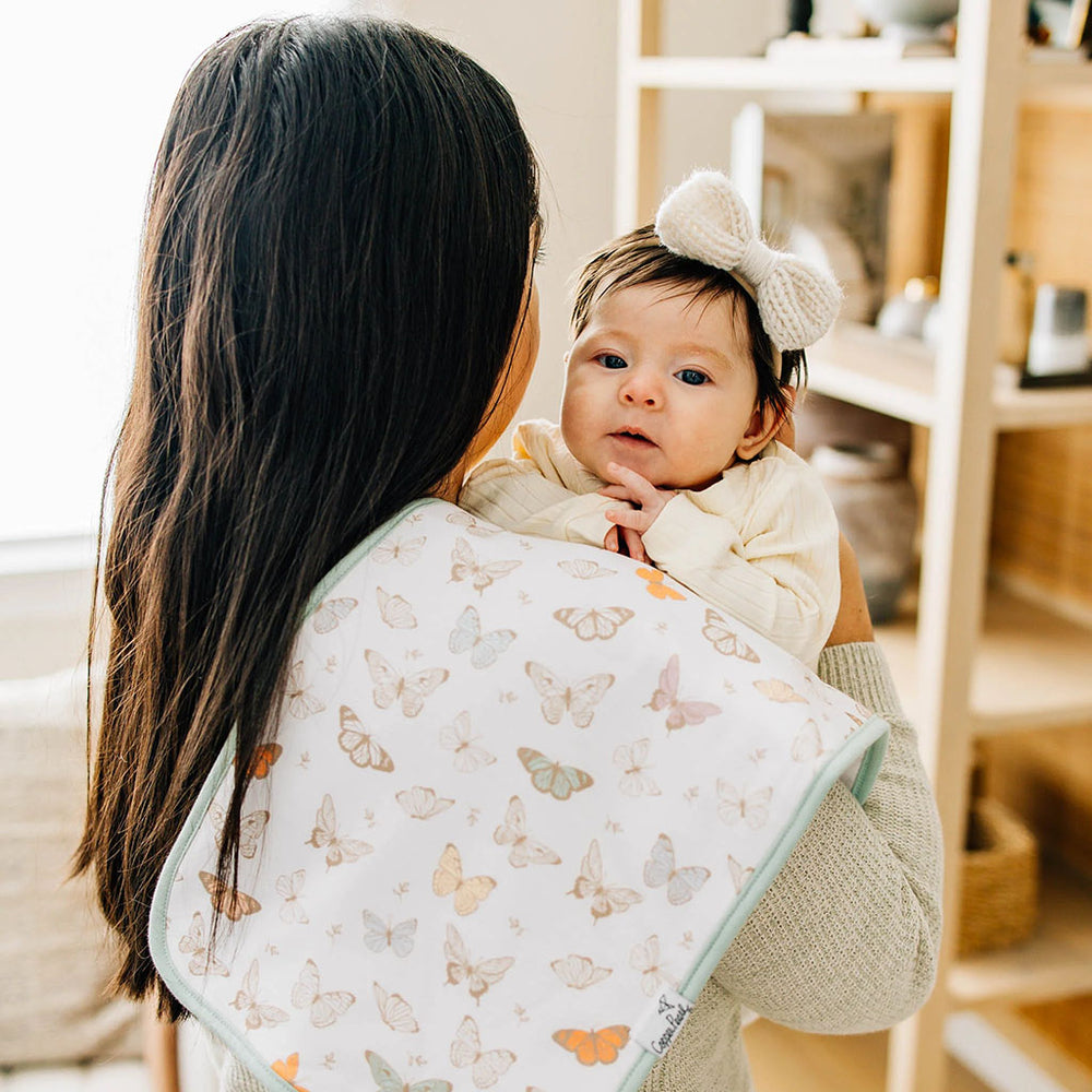 Flora Burp Cloth Set