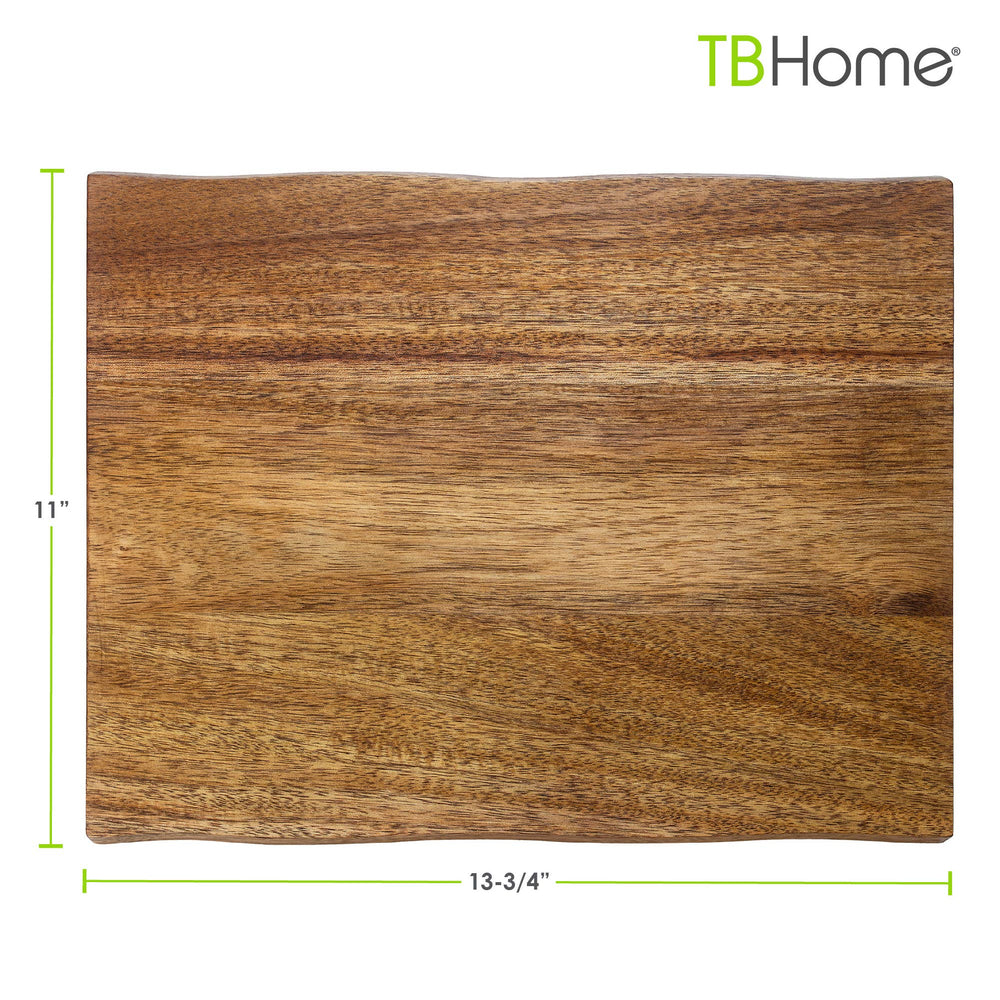 Acacia Wood Live Edge Charcuterie Board
