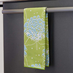 HYDRANGEA blu Kitchen Tea Towel