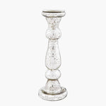 Mercury Glass Candlestick - Large