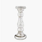 Mercury Glass Candleholder - Medium