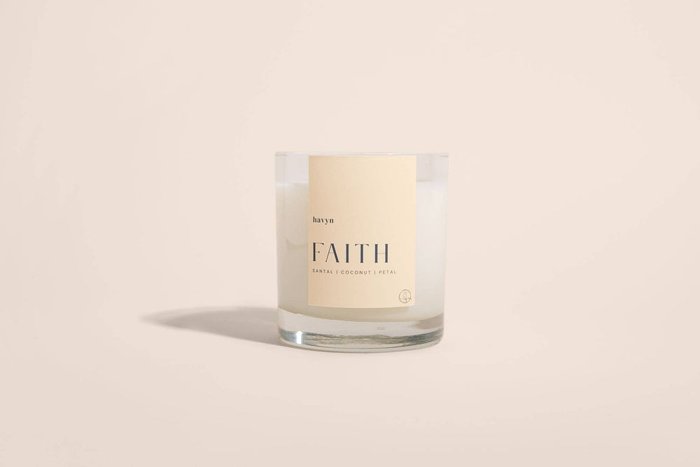 FAITH Signature Candle: 8 oz