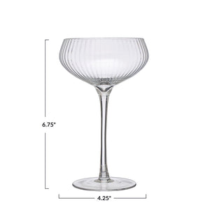 coupe champagne glass