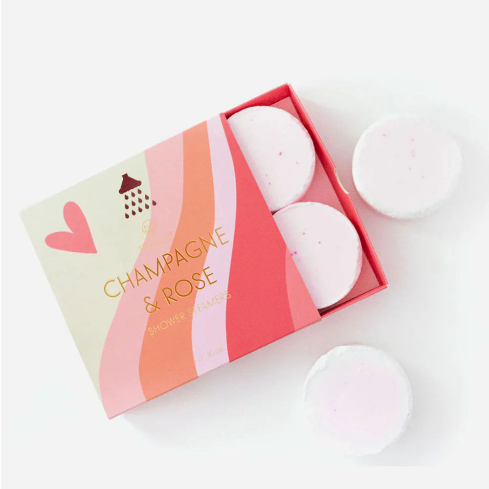Champagne and Rose Shower Steamers
