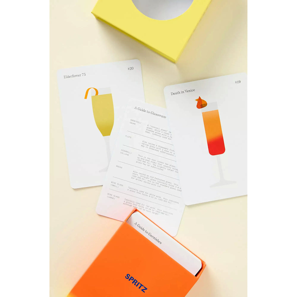 Cocktail Recipe Cards - Spritz