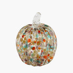 Glass Confetti Pumpkin