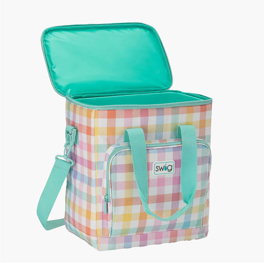 Pretty in Plaid Box Cooler