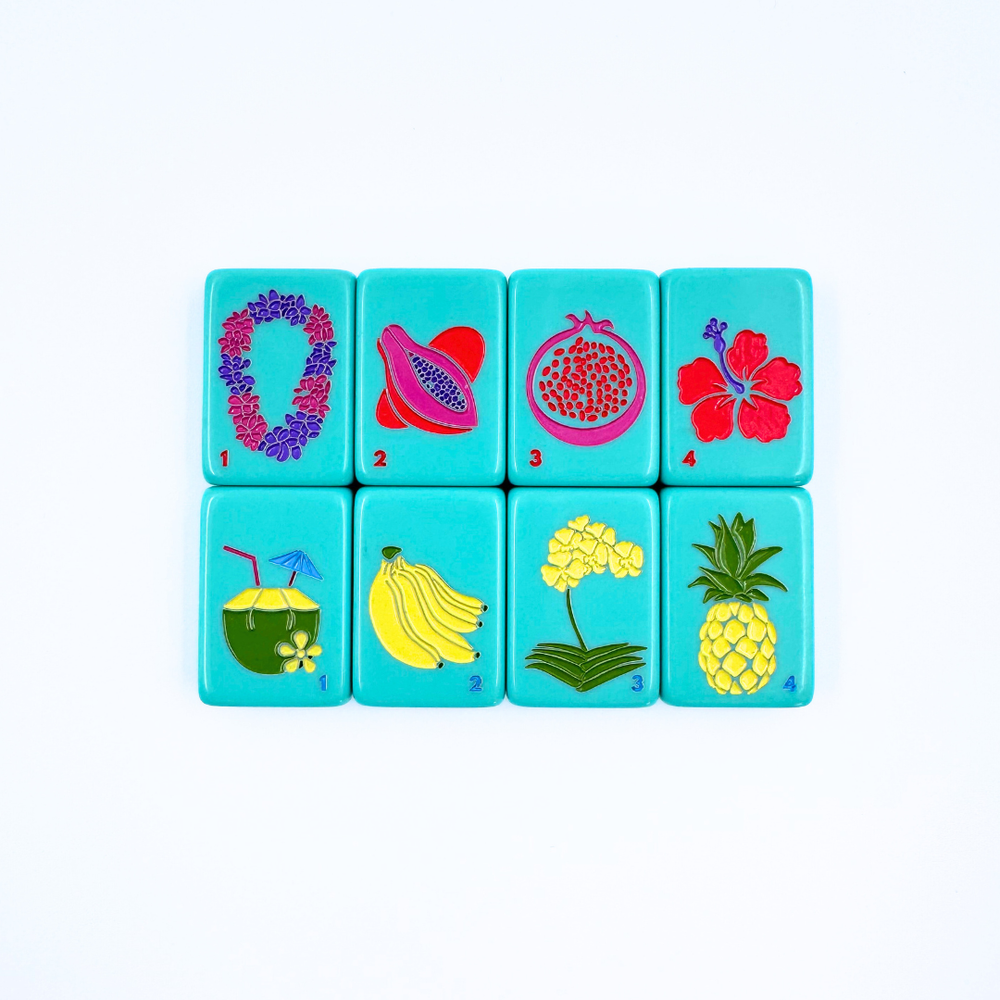 THE HAWAII SERIES | Mahjong Tile Set with Aloha Flair