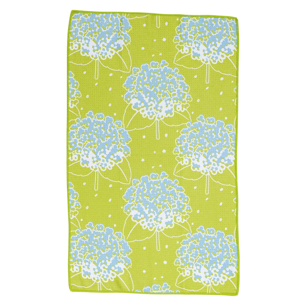 HYDRANGEA blu Kitchen Tea Towel