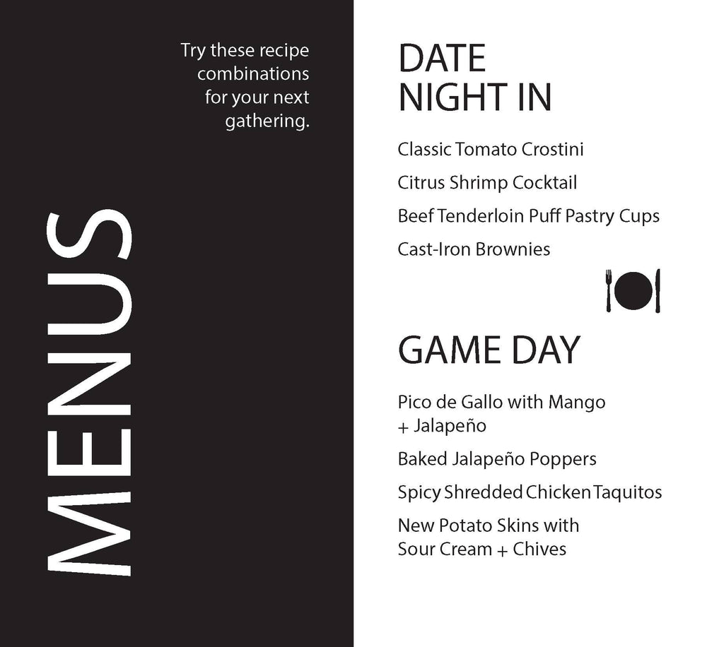 Appetizer Deck Recipe Cards